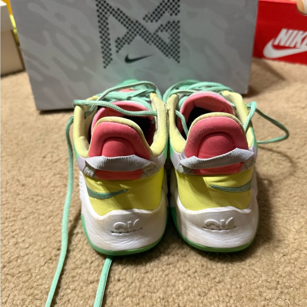Nike Pastel Green and Pink Sneakers - Picture 3 of 6